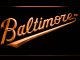 Baltimore Orioles 3 LED Neon Sign