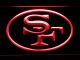 San Francisco 49ers 1968-1995 Logo LED Neon Sign - Legacy Edition