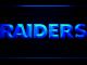 Oakland Raiders Text LED Neon Sign