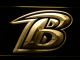 Baltimore Ravens B Logo LED Neon Sign