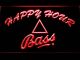 Bass Happy Hour LED Neon Sign
