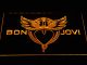 Bon Jovi Heart and Dagger Logo LED Neon Sign