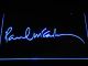 The Beatles Paul McCartney Signature LED Neon Sign