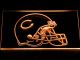 Chicago Bears Helmet 2 LED Neon Sign