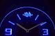 Jimmy Buffett's Margarittaville Modern LED Neon Wall Clock