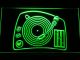 DJ Turntable LED Neon Sign