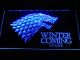 Game of Thrones Stark Winter is Coming LED Neon Sign