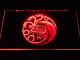 Game of Thrones Targaryen Fire and Blood 2 LED Neon Sign