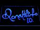 FC Barcelona Ronaldinho Signature LED Neon Sign