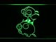 Invader Zim Gir and Piggy LED Neon Sign