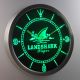 Landshark LED Neon Wall Clock