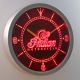 Indian Old Logo LED Neon Wall Clock