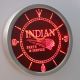 Indian Parts & Services LED Neon Wall Clock