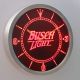 Busch Light LED Neon Wall Clock