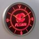 Calgary Flames LED Neon Wall Clock