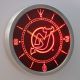 New Jersey Devils LED Neon Wall Clock