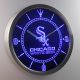 Chicago White Sox LED Neon Wall Clock