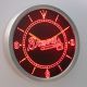 Atlanta Braves LED Neon Wall Clock