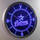 Houston Astros LED Neon Wall Clock