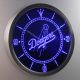 Los Angeles Dodgers LED Neon Wall Clock