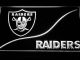 Oakland Raiders Split LED Neon Sign