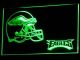 Philadelphia Eagles Helmet LED Neon Sign