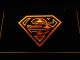 Pittsburgh Steelers Superman LED Neon Sign