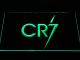 Real Madrid CF Cristiano Ronaldo CR7 Logo LED Neon Sign