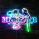 Jimmy Buffett's Margaritaville Cafe RGB LED Sign