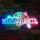 Jimmy Buffett's Margaritaville Logo RGB LED Sign