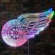 Detroit Red Wings Wing RGB LED Sign