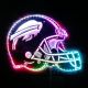 Buffalo Bills Helmet RGB LED Sign