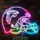 Atlanta Falcons Helmet Logo RGB LED Sign