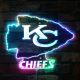 Kansas City Chiefs Logo RGB LED Sign