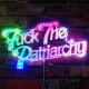 Taylor Swift Fuck the Patriarchy RGB LED Sign