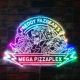 Five Nights at Freddy's Freddy Fazbear Mega Pizzaplex RGB LED Sign