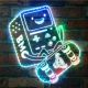 Adventure Time BMO RGB LED Sign