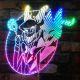 Hazbin Hotel Alastor RGB LED Sign