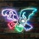 Godzilla Mothra RGB LED Sign