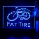 Fat Tire Bicycle Logo LED Desk Light