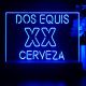 Dos Equis Logo 1 LED Desk Light