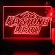 Keystone Light Mountain Logo LED Desk Light
