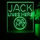 Jack Daniel's Jack Lives Here LED Desk Light