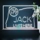 Jack Daniel's Jack Lives Here Oregon LED Desk Light