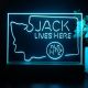 Jack Daniel's Jack Lives Here Washington LED Desk Light