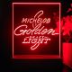 Michelob Ultra Golden Draft Light Logo LED Desk Light