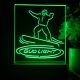 Bud Light Snowboarder LED Desk Light