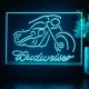 Budweiser Motorcycle 2 LED Desk Light