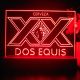 Dos Equis Logo LED Desk Light