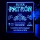 Patron Silver Logo LED Desk Light